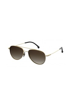 Carrera, Ochelari de soare aviator unisex, Auriu, 56-17-145 Standard Carrera, Ochelari de soare aviator unisex, Auriu, 56-17-145 Standard