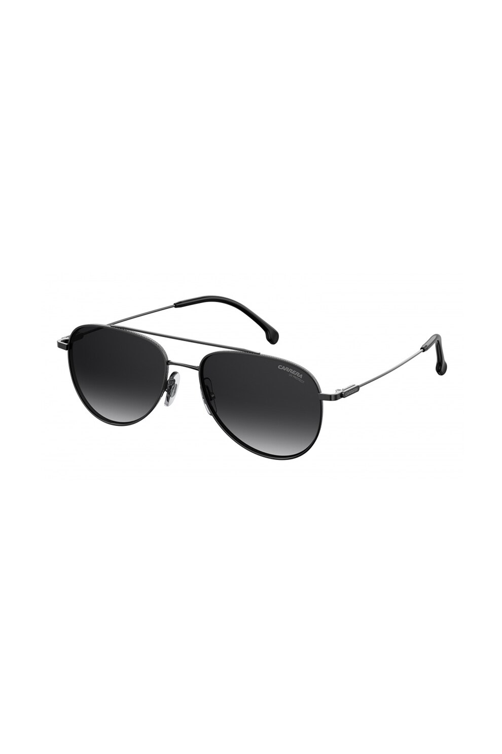 Carrera, Ochelari de soare aviator unisex, Argintiu inchis, 60-17-145 Standard