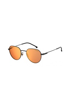 Carrera, Ochelari de soare aviator unisex, cu lentile oglinda, Negru, 48-19-135 Standard Carrera, Ochelari de soare aviator unisex, cu lentile oglinda, Negru, 48-19-135 Standard