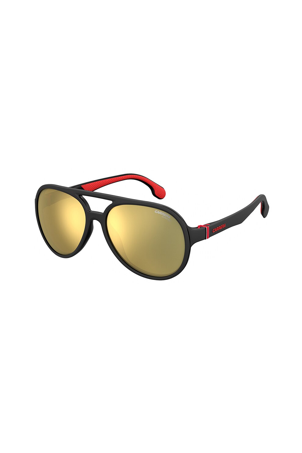 Carrera, Ochelari de soare aviator unisex, Negru, 58-16-135 Standard
