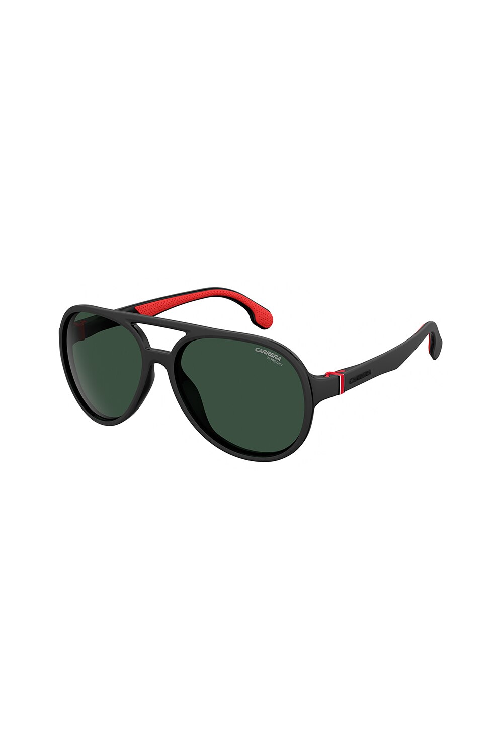 Carrera, Ochelari de soare aviator unisex, Negru, 58-16-135 Standard