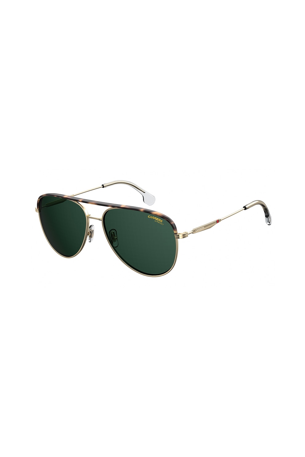 Carrera, Ochelari de soare aviator unisex, Auriu/Maro, 58-15-145 Standard
