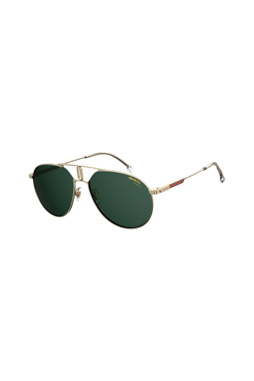 Carrera, Ochelari de soare pilot unisex, Auriu, 59-17-145 Standard