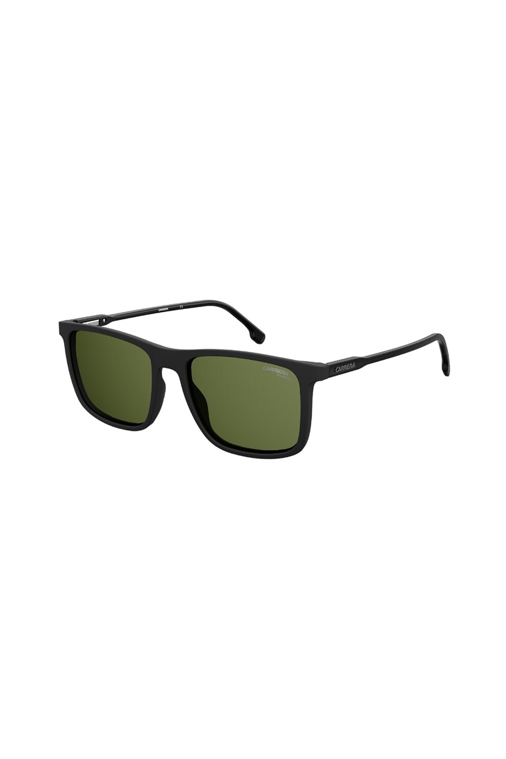 Carrera, Ochelari de soare patrati unisex, Negru, 55-18-145 Standard