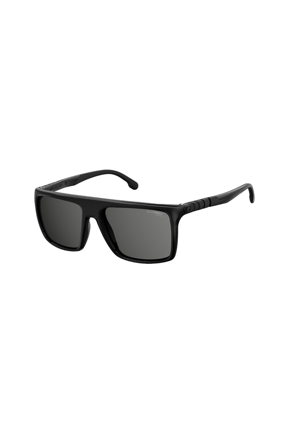 Carrera, Ochelari de soare patrati unisex, Negru, 57-17-145 Standard