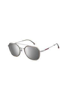 Carrera, Ochelari de soare unisex cu rama metalica, Argintiu, 55-20-145 Standard Carrera, Ochelari de soare unisex cu rama metalica, Argintiu, 55-20-145 Standard
