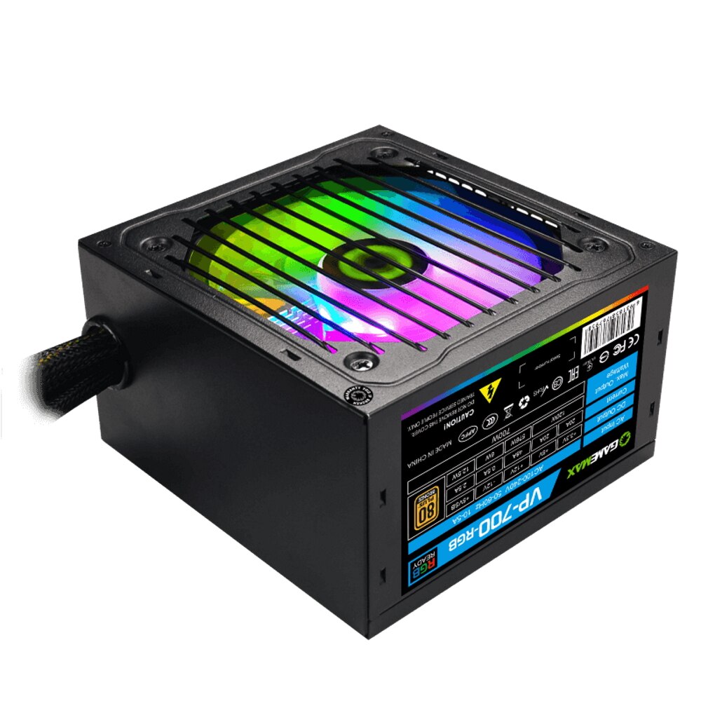 Sursa Gamemax Value Performance VP-700, 80+ Bronze, 700W, RGB