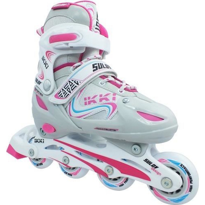 Role DHS Sulov Ikki Girl, Alb/Roz, S, pentru copii