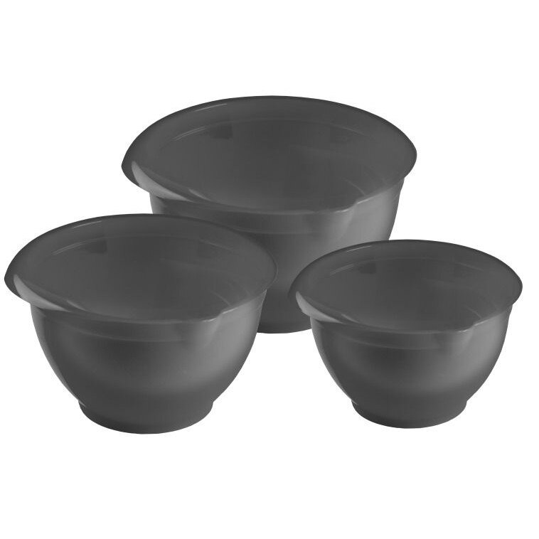 Set boluri bucatarie, Domotti, 1-2-3l gri Cindy