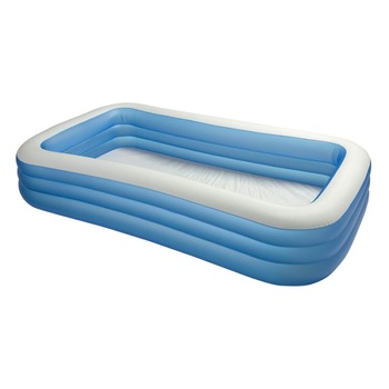 Piscina dreptunghiulara gonflabila Sunny Up, 210 x 140 x 65 cm, 3 inele Piscina dreptunghiulara gonflabila Sunny Up, 210 x 140 x 65 cm, 3 inele