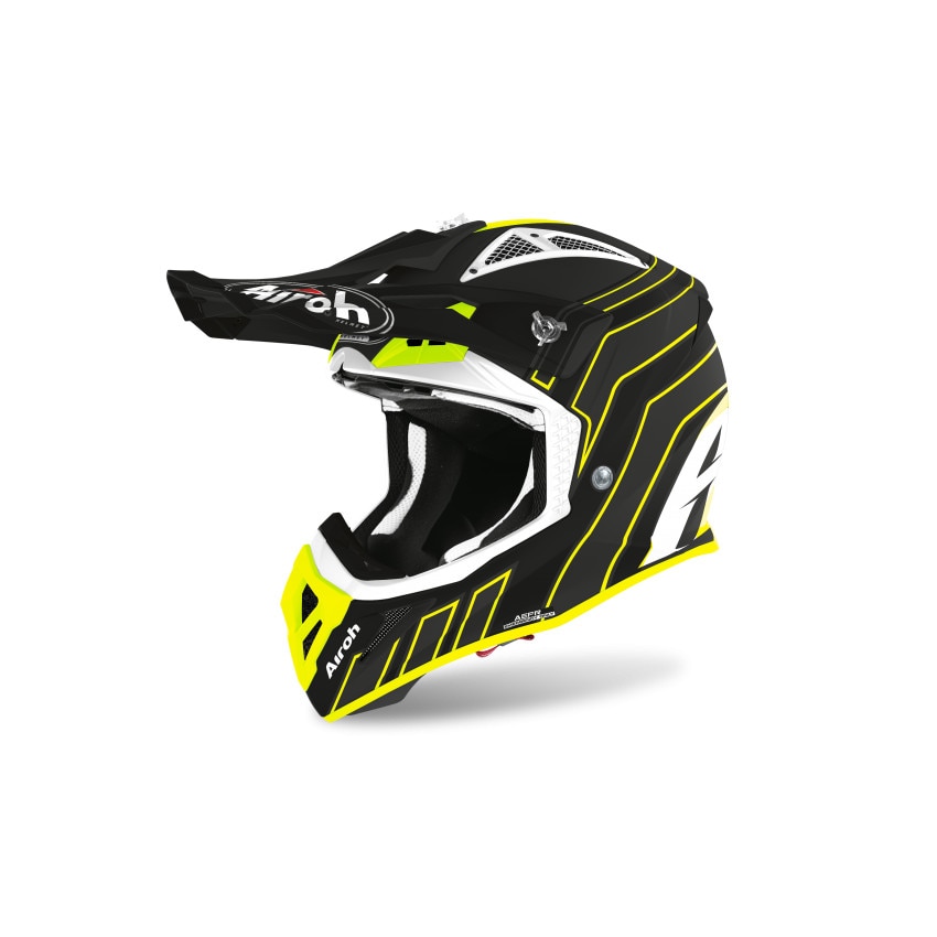 Casca-airoh AIROH, Aviator ace art black matt, Negru, L