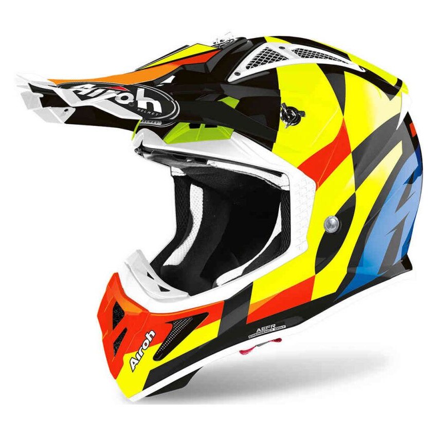 Casca protectie, Aviator Ace trick black gloss, Multicolor, L