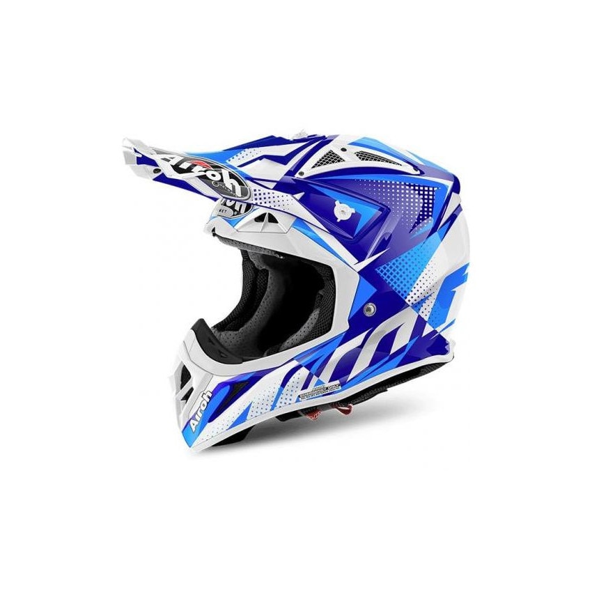 Casca protectie, Aviator 2.2 flash blue gloss, Multicolor, XL