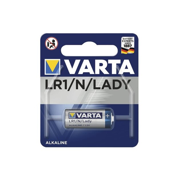 Baterie Alcalina Varta LR1 dimensiunea N 1.5V blister 1 buc