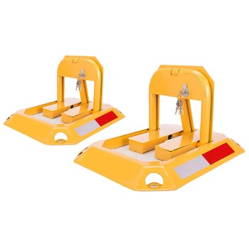 Set 2 buc blocator loc parcare manual Timeless Tools, cu 3 chei/blocator, Galben Set 2 buc blocator loc parcare manual Timeless Tools, cu 3 chei/blocator, Galben