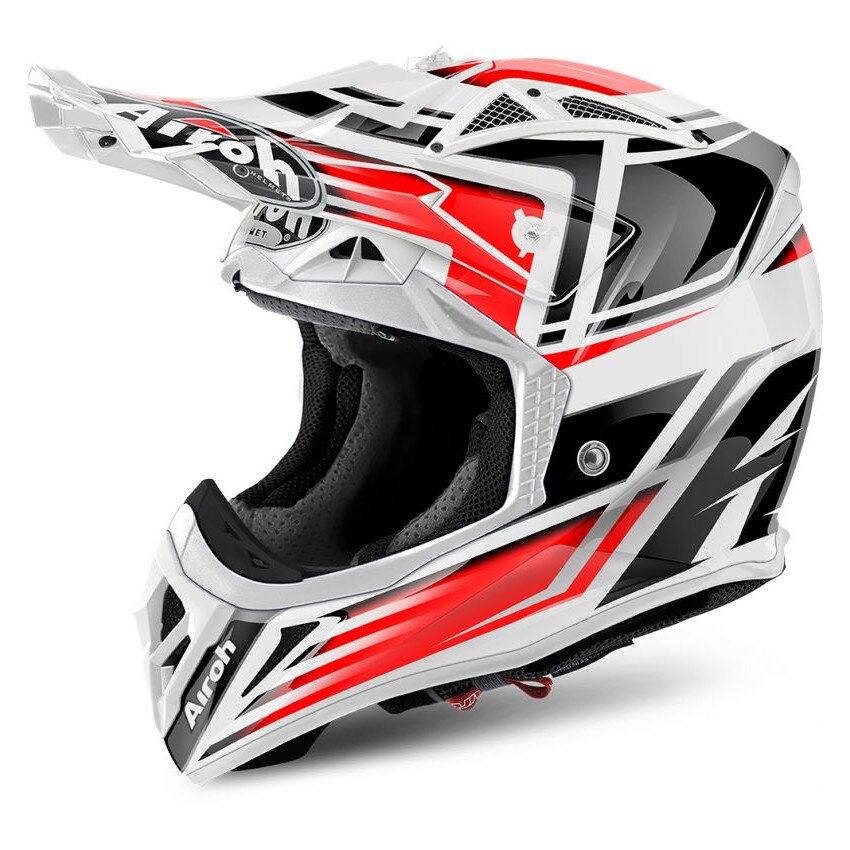 Casca protectie, Aviator 2.2 restyle red gloss, Multicolor, L