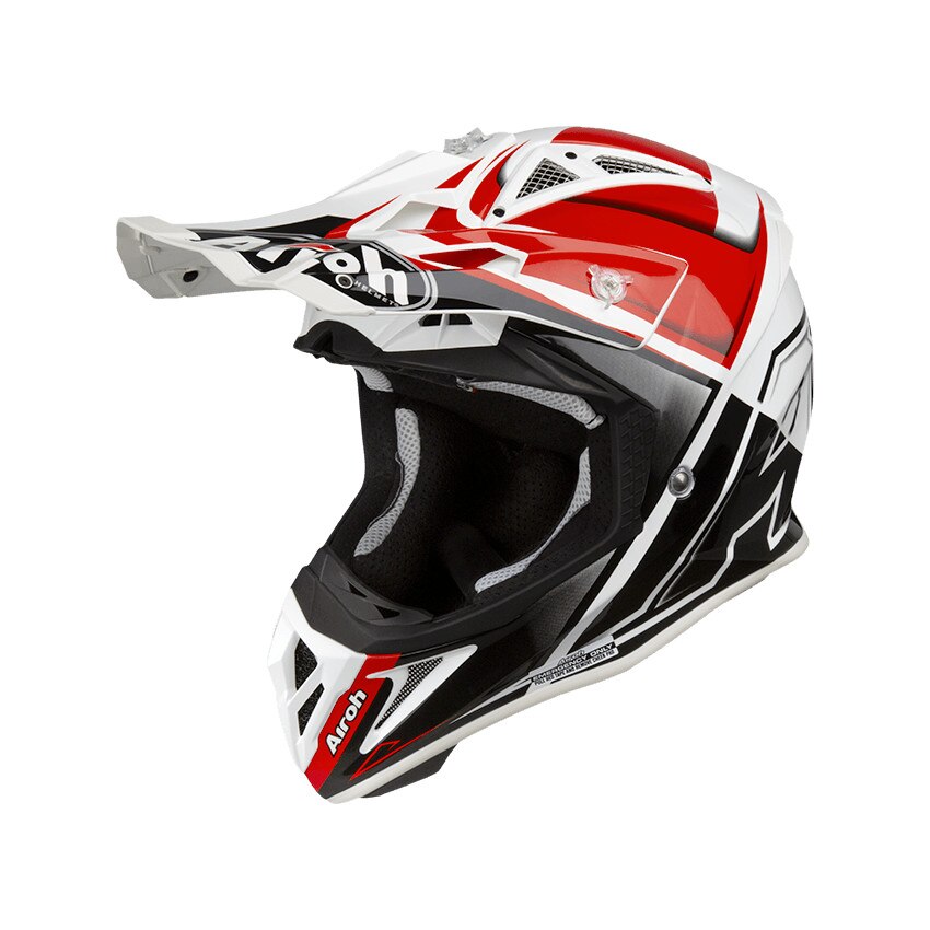 Casca protectie, Aviator 2.2 check red gloss, Multicolor, L