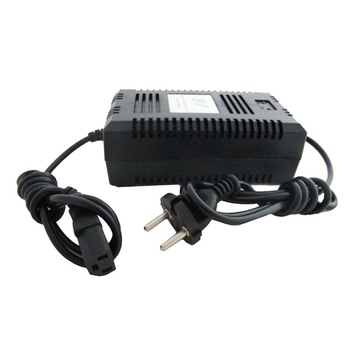 Incarcator tricicleta electrica 60V 3A, mufa Flat 3 pini, Plumb acid, universal Incarcator tricicleta electrica 60V 3A, mufa Flat 3 pini, Plumb acid, universal