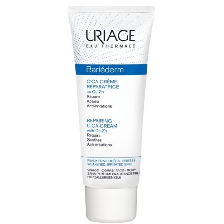 Crema reparatoare Uriage Bariederm Cica Cu-Zn 15 ml