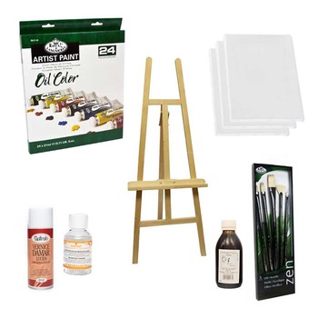 Set pentru pictura in ulei, avansati Set pentru pictura in ulei, avansati