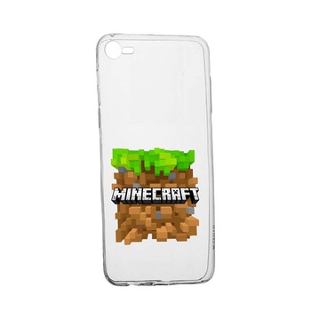Husa Minecraft, pentru HTC Desire 12, rezistenta la uzura, anti-alunecare, din silicon Premium, 726 Husa Minecraft, pentru HTC Desire 12, rezistenta la uzura, anti-alunecare, din silicon Premium, 726