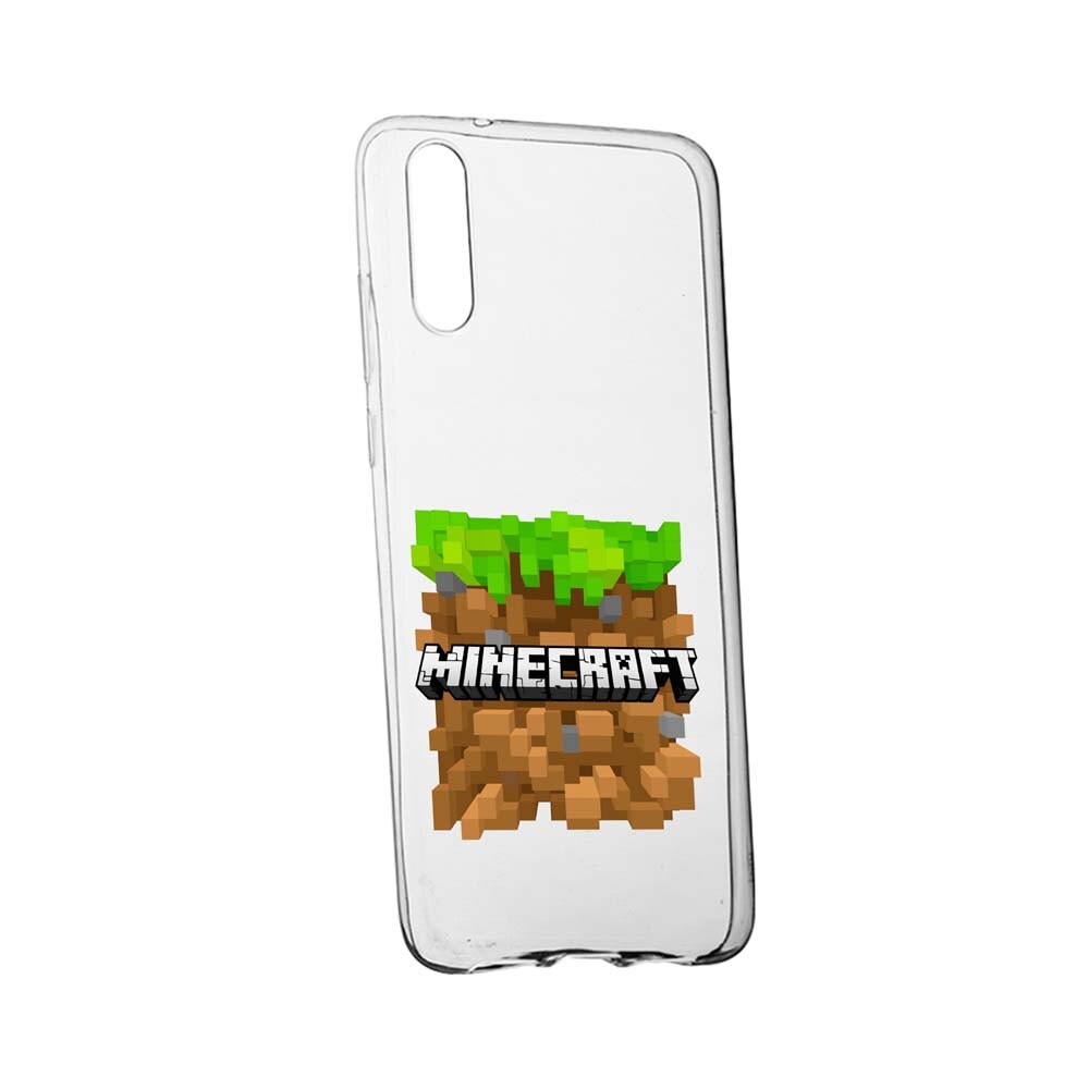 Husa Minecraft, pentru Xiaomi Redmi Note 8, rezistenta la uzura, anti-alunecare, din silicon Premium, 726