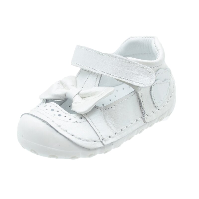 Pantofi pentru fete Small Foot, Alb