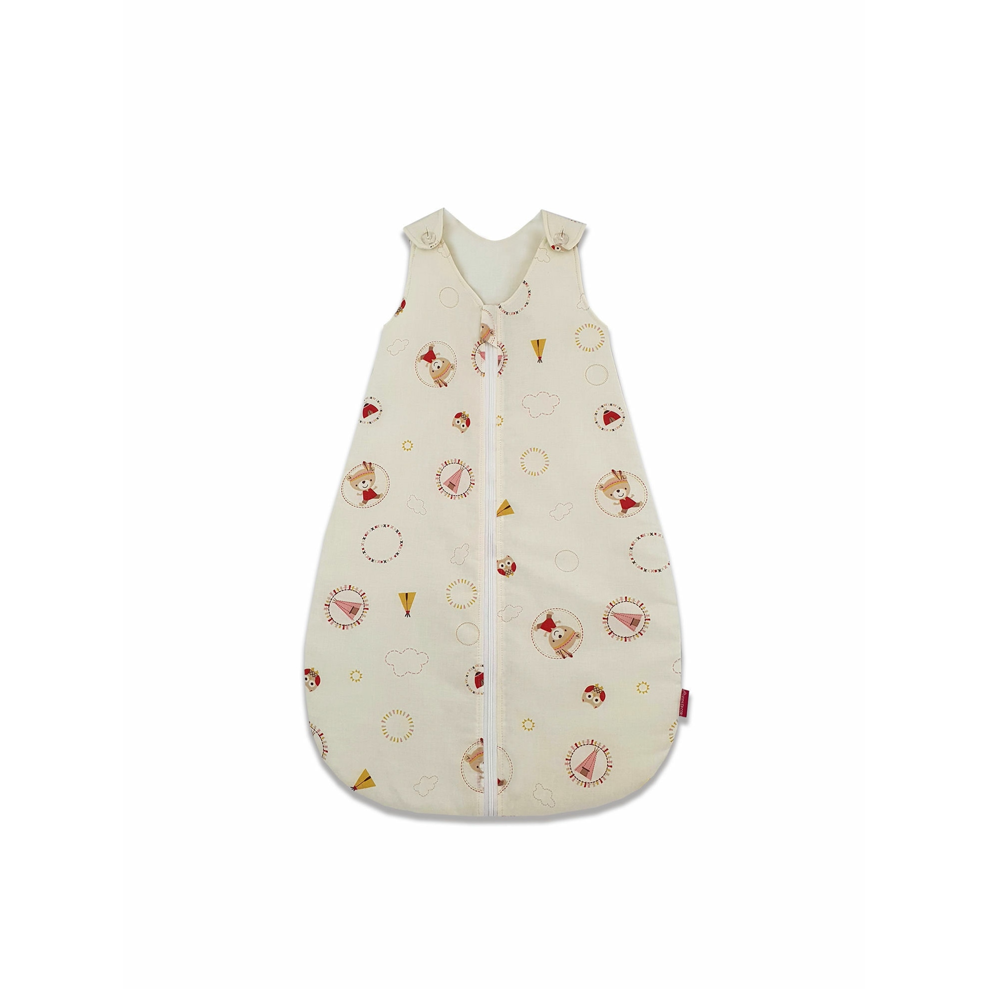 Sac de dormit, KidsDecor, vara 0.5 tog Mici indieni 60 cm