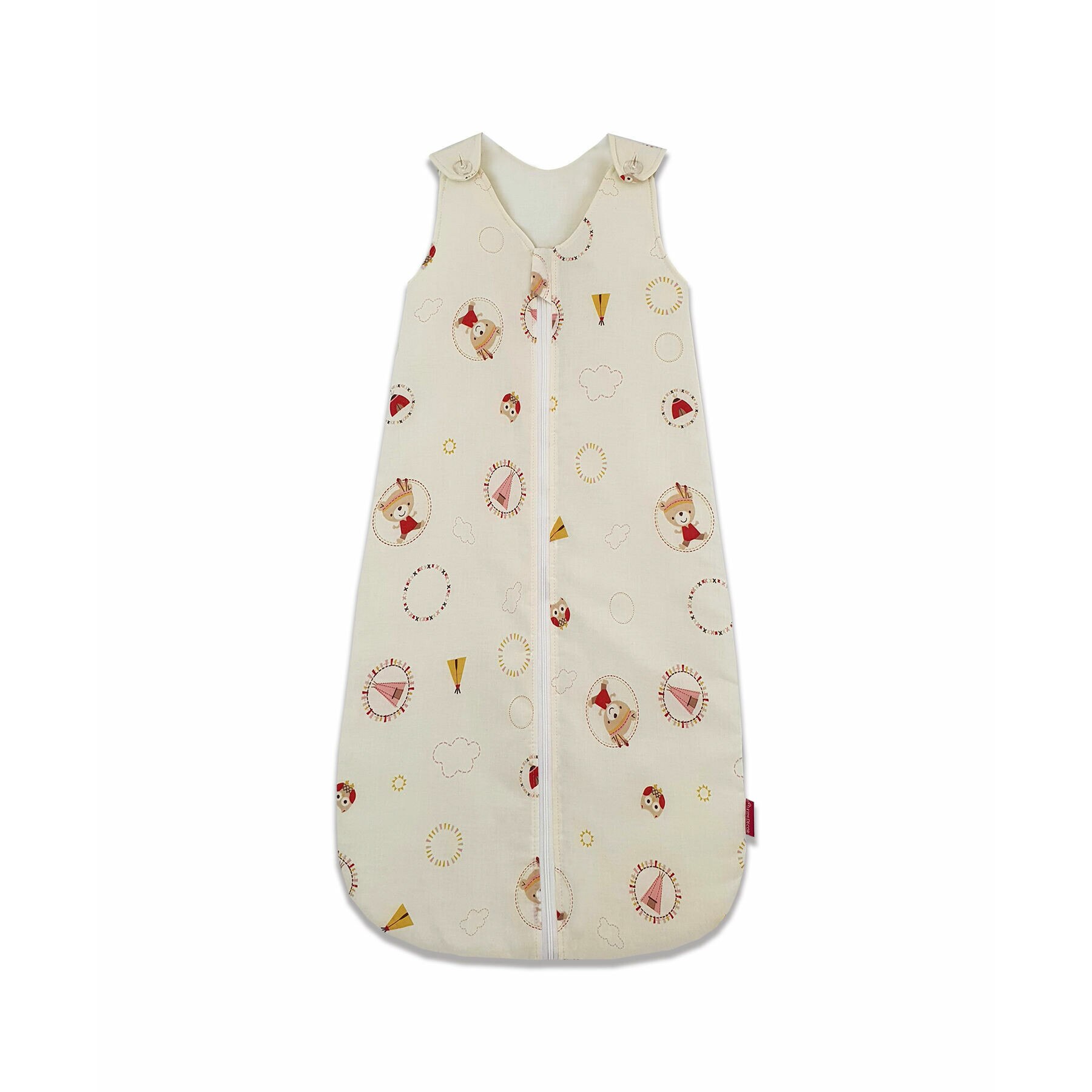 Sac de dormit, KidsDecor, primavara 0.8 tog Mici indieni 130 cm