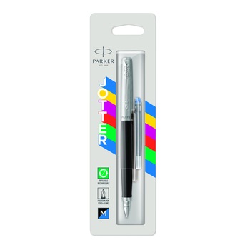Stilou Parker Jotter Standard Black CT + 2 cartuse Stilou Parker Jotter Standard Black CT + 2 cartuse