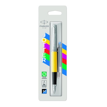 Stilou Parker Jotter Standard Yellow CT + 2 cartuse Stilou Parker Jotter Standard Yellow CT + 2 cartuse