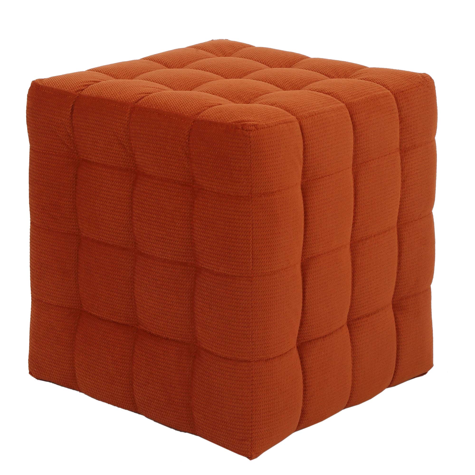 Taburet Bump, stofa Diamond Caramiziu