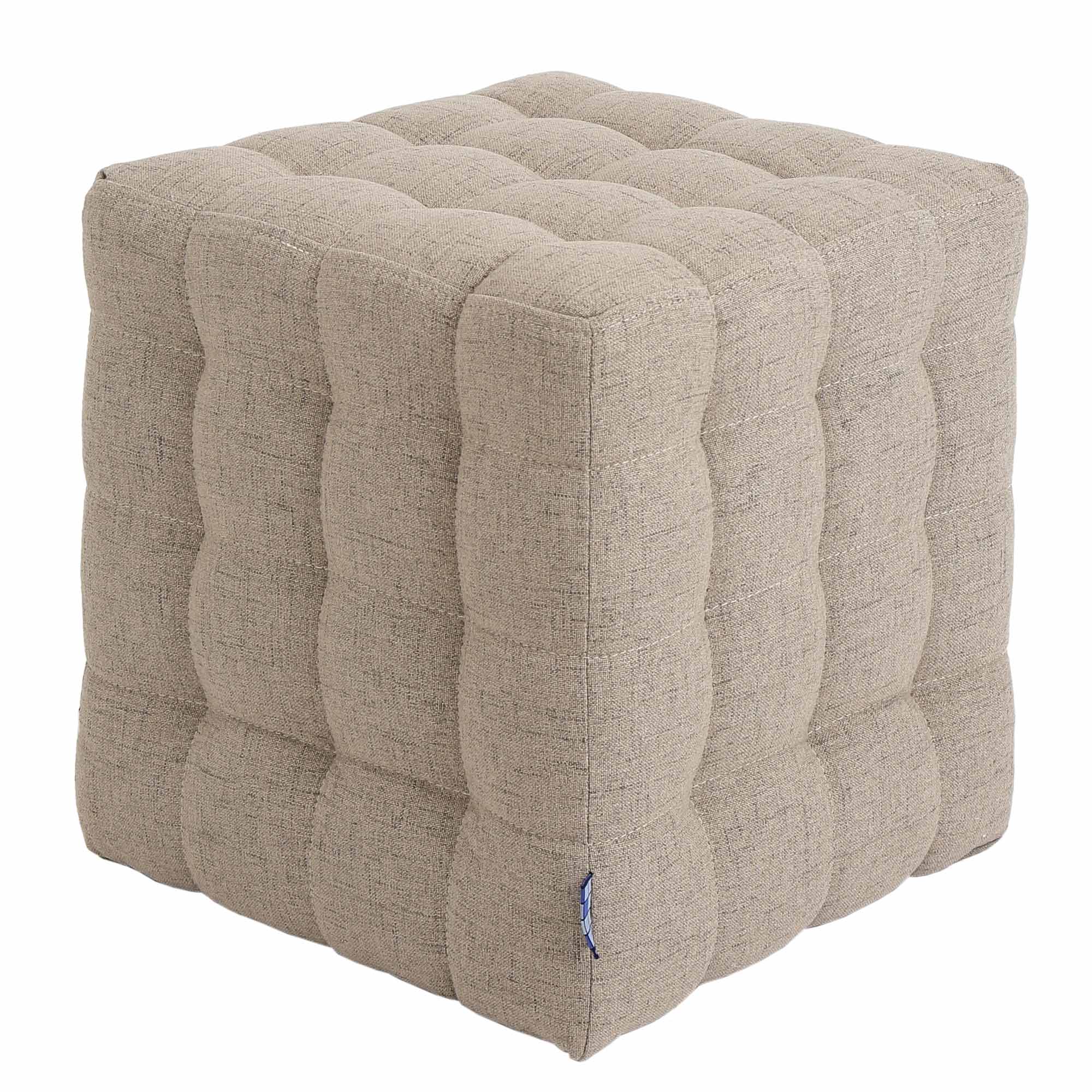 Taburet Bump, stofa Crem G02