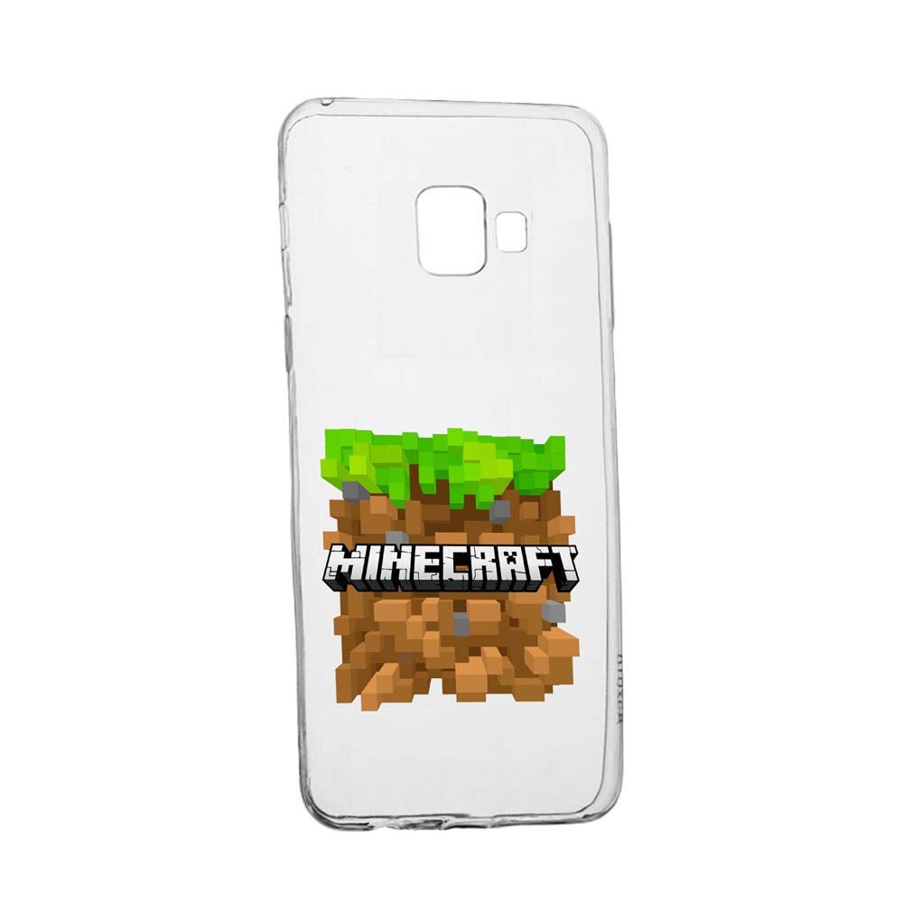 Husa Minecraft, pentru Samsung Galaxy A5 2016, rezistenta la uzura, anti-alunecare, din silicon Premium, 726