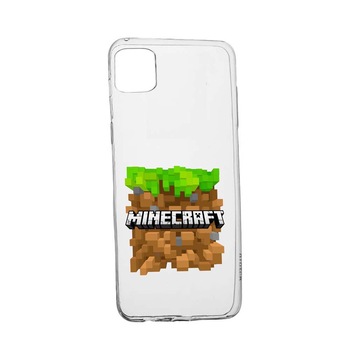 Husa Minecraft, pentru Apple iPhone 11 Pro Max, rezistenta la uzura, anti-alunecare, din silicon Premium, 726 Husa Minecraft, pentru Apple iPhone 11 Pro Max, rezistenta la uzura, anti-alunecare, din silicon Premium, 726