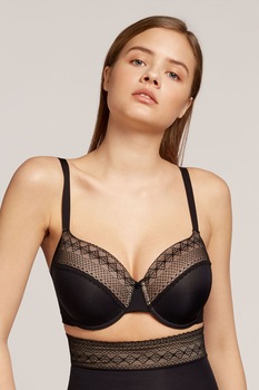 Sutien acoperire totala, Gisela 1/0362, Negru Sutien acoperire totala, Gisela 1/0362, Negru