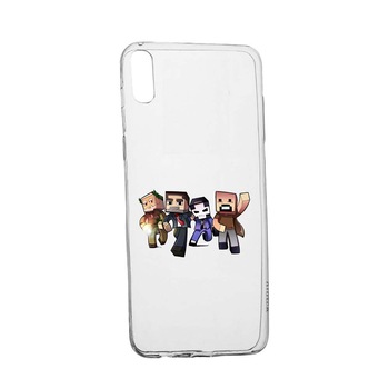 Husa Minecraft, pentru Xiaomi Redmi 7A, rezistenta la uzura, anti-alunecare, din silicon Premium, 727 Husa Minecraft, pentru Xiaomi Redmi 7A, rezistenta la uzura, anti-alunecare, din silicon Premium, 727