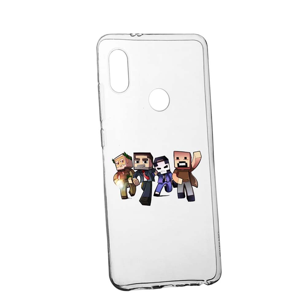 Husa Minecraft, pentru Samsung Galaxy A20e, rezistenta la uzura, anti-alunecare, din silicon Premium, 727