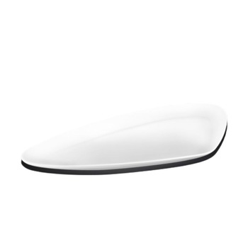Farfurie triunghi portelan 41 cm Farfurie triunghi portelan 41 cm