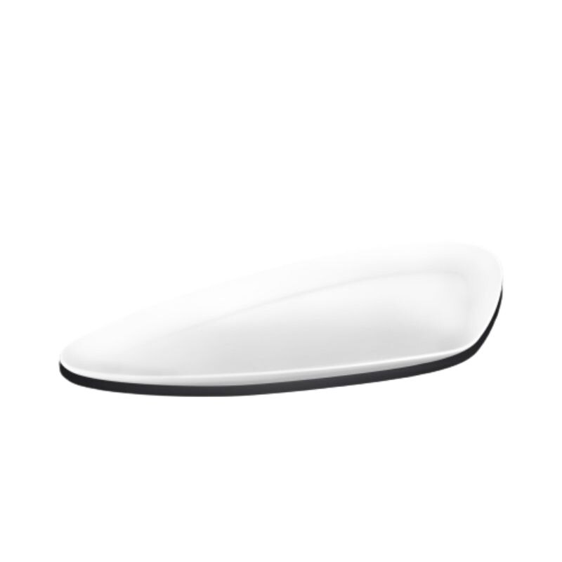 Farfurie triunghi portelan 36 cm