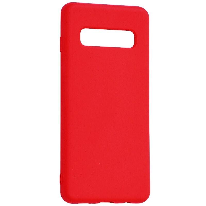 Carcasa biodegradabila Forcell Bio Samsung Galaxy S10 Plus Red