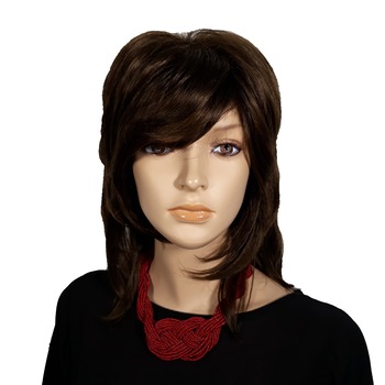 Peruca dama, fibra sintetica, cu aspect natural, saten mediu Peruca dama, fibra sintetica, cu aspect natural, saten mediu