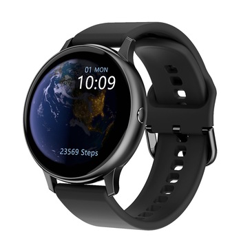 Ceas Smartwatch Kingwear DT88 pro negru, silicon, rezistent la apa IP67, 64KB Ram + 512KB ROM, display 1.3 inch HD cu touch screen, rezolutie 240 * 240 pixeli, capacitate baterie 180 mAh Ceas Smartwatch Kingwear DT88 pro negru, silicon, rezistent la apa IP67, 64KB Ram + 512KB ROM, display 1.3 inch HD cu touch screen, rezolutie 240 * 240 pixeli, capacitate baterie 180 mAh