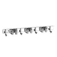 suport multifunctional de perete mop maturi 3 spatii  4 carlige otel inoxidabil imagen 34_0_
0