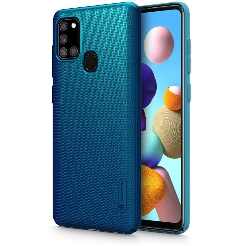 Carcasa Nillkin Frosted Shield Samsung Galaxy A21s Blue