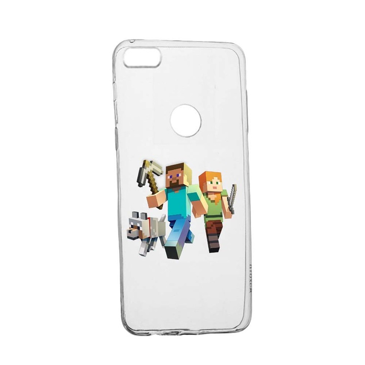 Майнкрафт Калъф за HTC Desire 12 Plus Устойчив на износване Противоплъзгащ Премиум силикон 730
