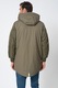 Pepe Jeans London, Jacheta parka cu buzunare multiple, Verde feriga, S