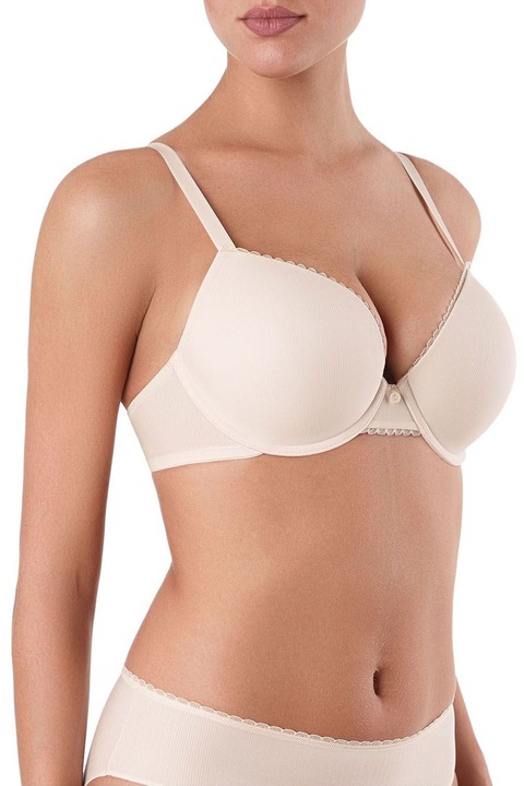 Sutien cu push-up si cupa turnata, Conte Weekend RB0006, Pastel