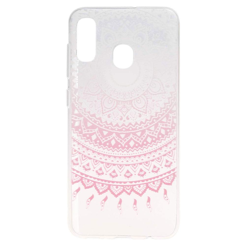 Husa Samsung Galaxy A20e model Mandala, Silicon, TPU, Viceversa Roz