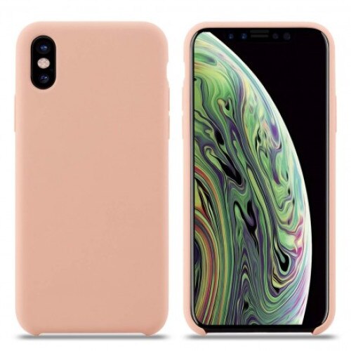 Husa protectie Bibilel, Soft silicon, iPhone X, bumper ultraslim, capac de protectie, Roz, BBL1638